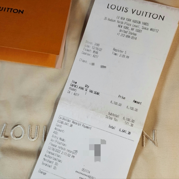 LV Capucine Mini Taurillion Scarlett BRAND NEW NEVER BEEN USED NWT - Picture 5 of 12